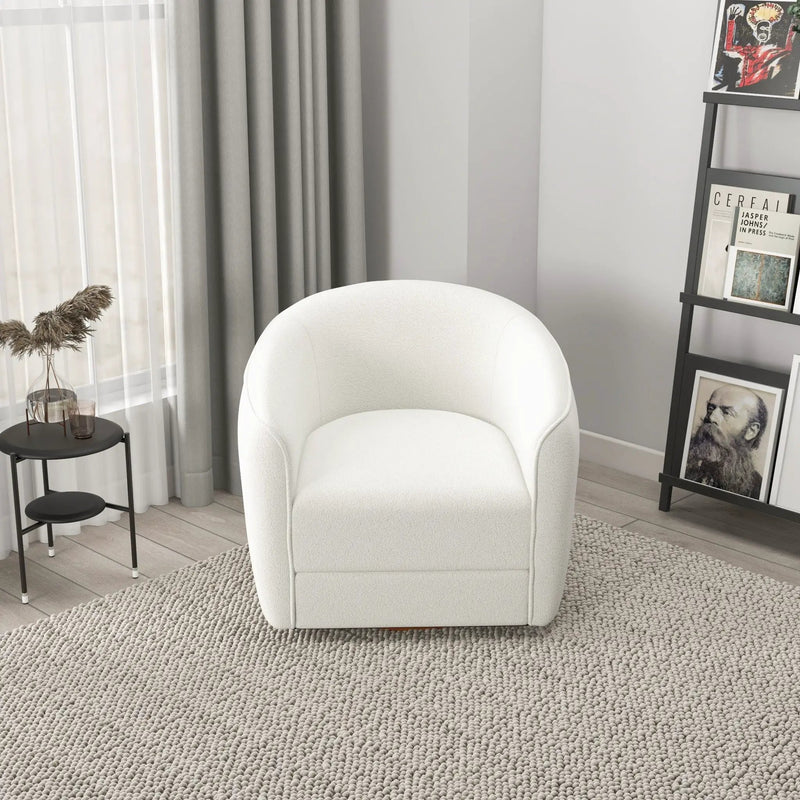 Elise - Mid-Century Modern Swivel Chair by HouseOfZazla