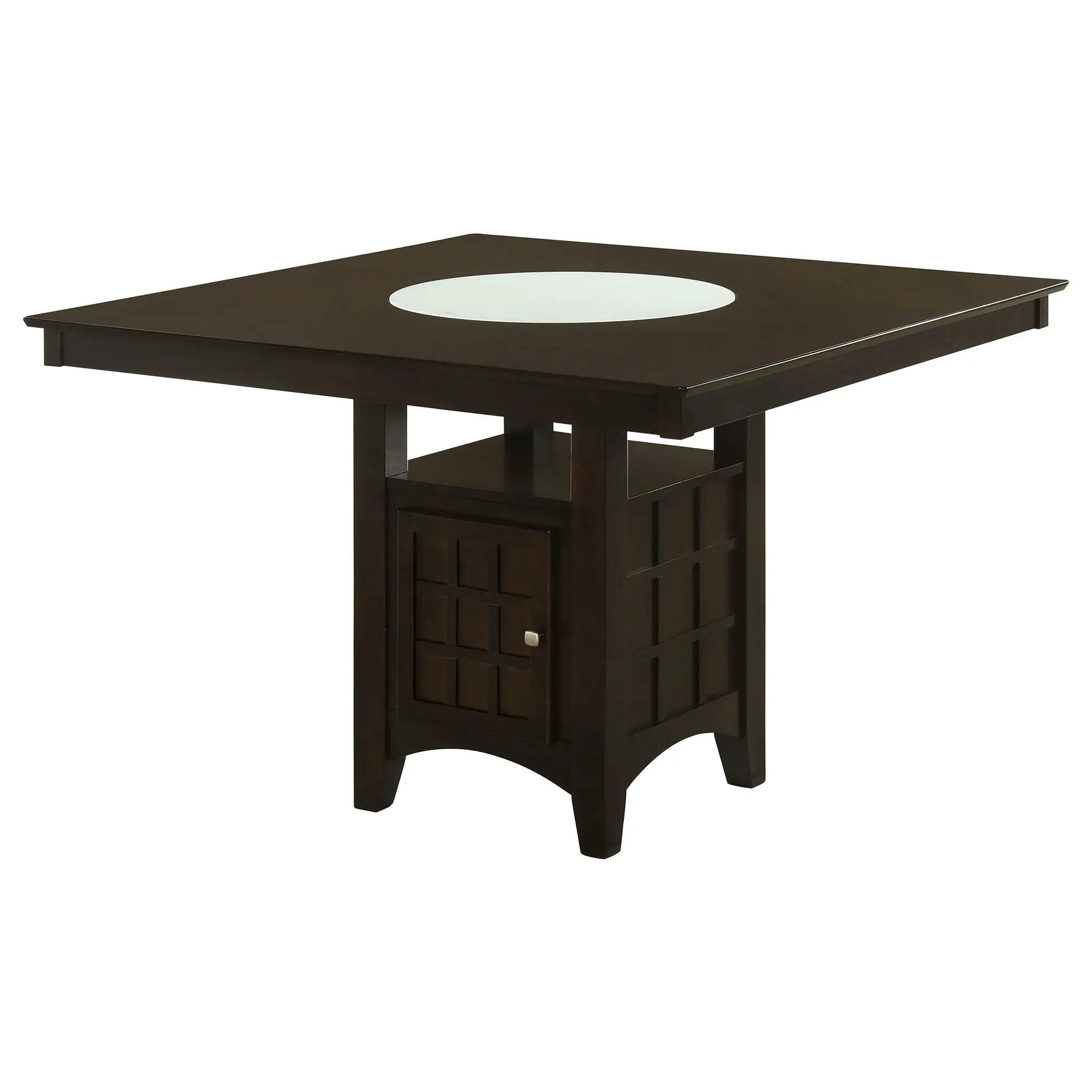 Gabriel 5-piece Square Counter Height Dining Set Cappuccino by Unique Piece Furniture