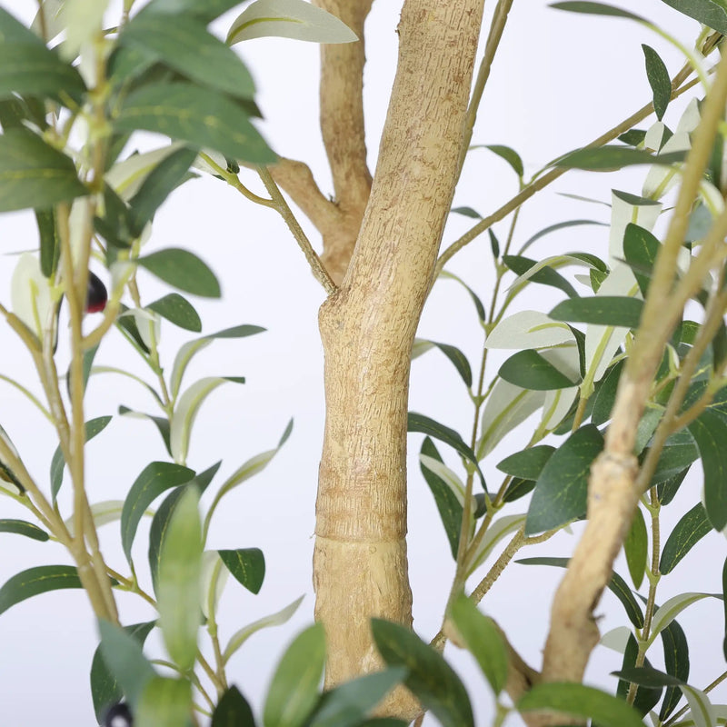 8.2FT Artificial Olive Tree With Big Decorative by HouseOfZazla