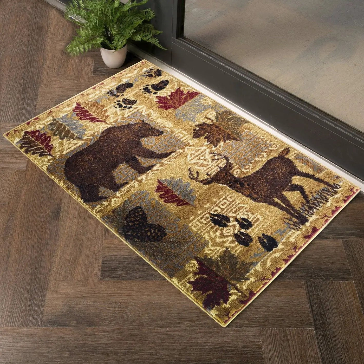 Nature's Nest - GC_CBL3002 Lodge Area Rug by Unique Piece Furniture