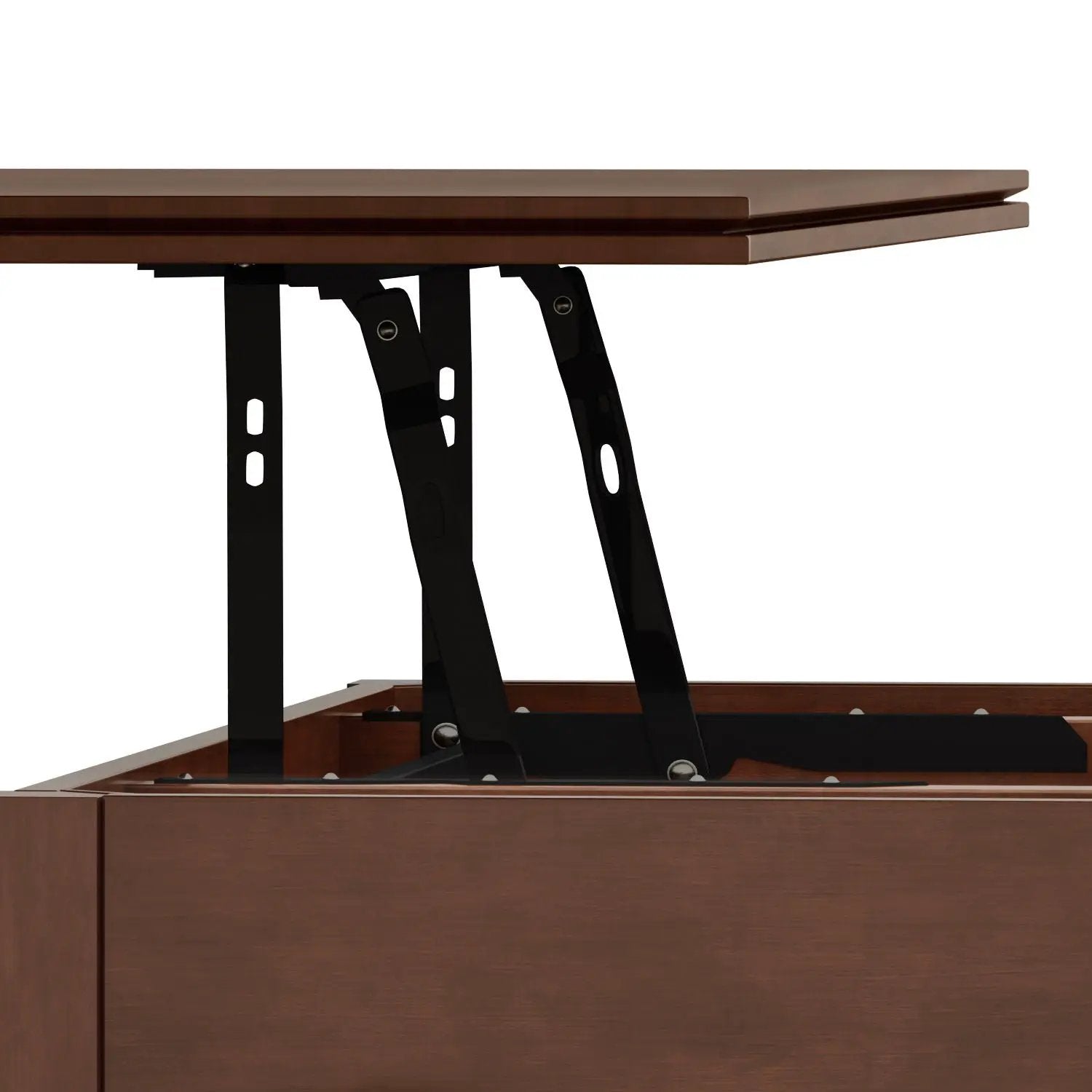 Artisan - Lift Top Coffee Table - Russet Brown by HouseOfZazla