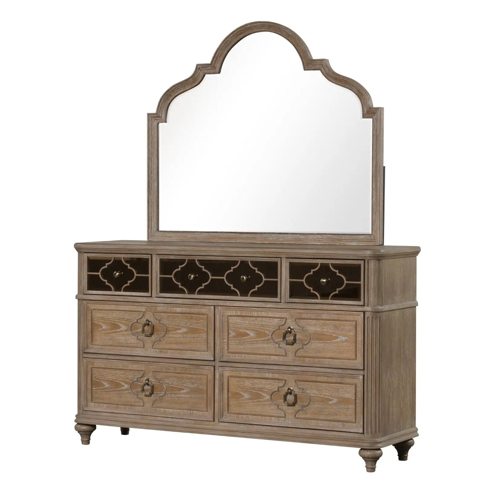 1 Piece Dresser, Dovetail Drawers, Bedroom Furniture - Oak / Rustic by Unique Piece Furniture