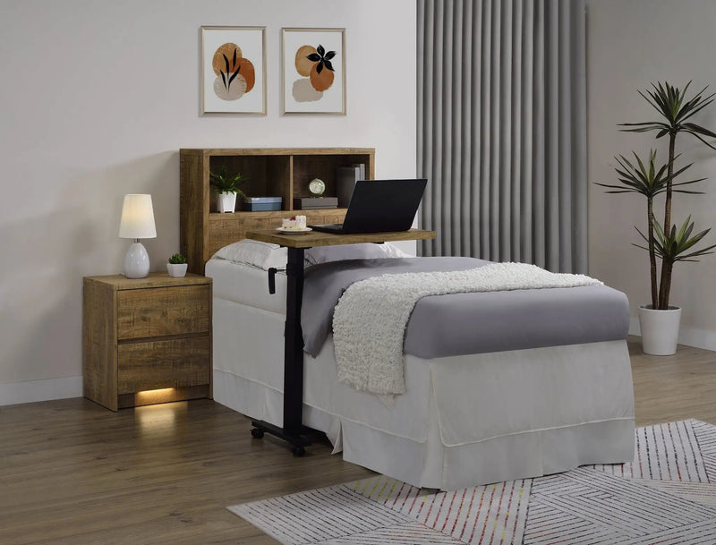 Westpark 49-inch Twin Bookcase Headboard Mango by Unique Piece Furniture