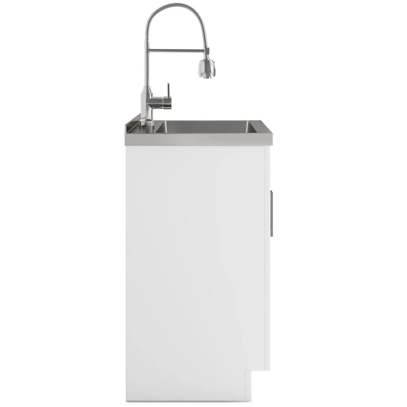 Hennessy - Deluxe Laundry Cabinet With Faucet And Stainless Steel Sink by HouseOfZazla