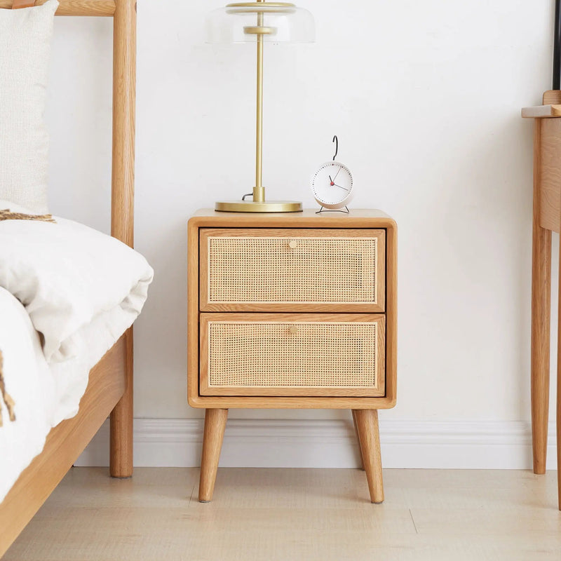 Bedside Cabinet, Modern Simple Nightstands European Beech by Unique Piece Furniture