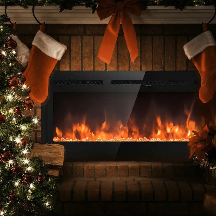 50" Electric Fireplace – Wall Mounted by DirectDeals