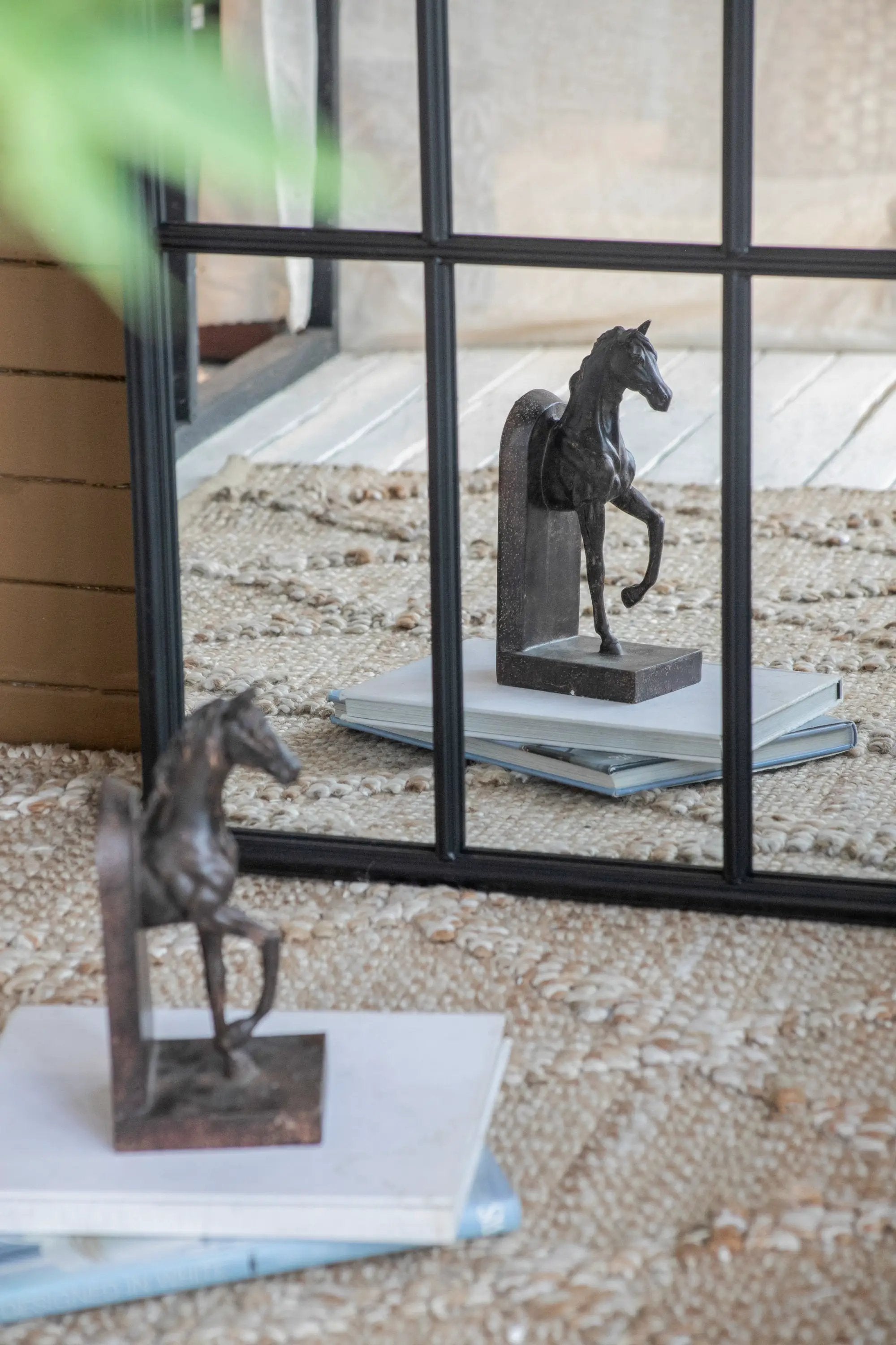 S/2 5x4x10.5' Trotting Horse Bookends by HouseOfZazla