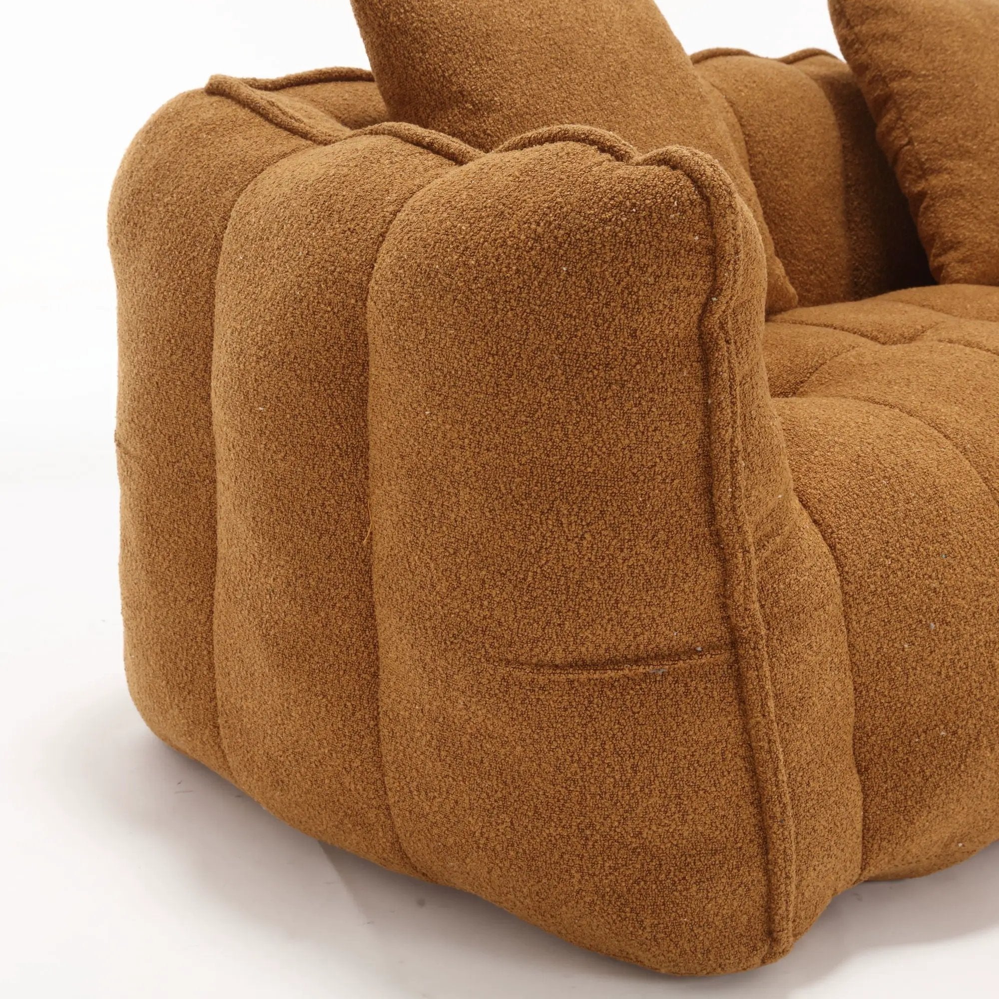 Cozy Beanbag Chair With High Resilience Foam Core For 2 by HouseOfZazla
