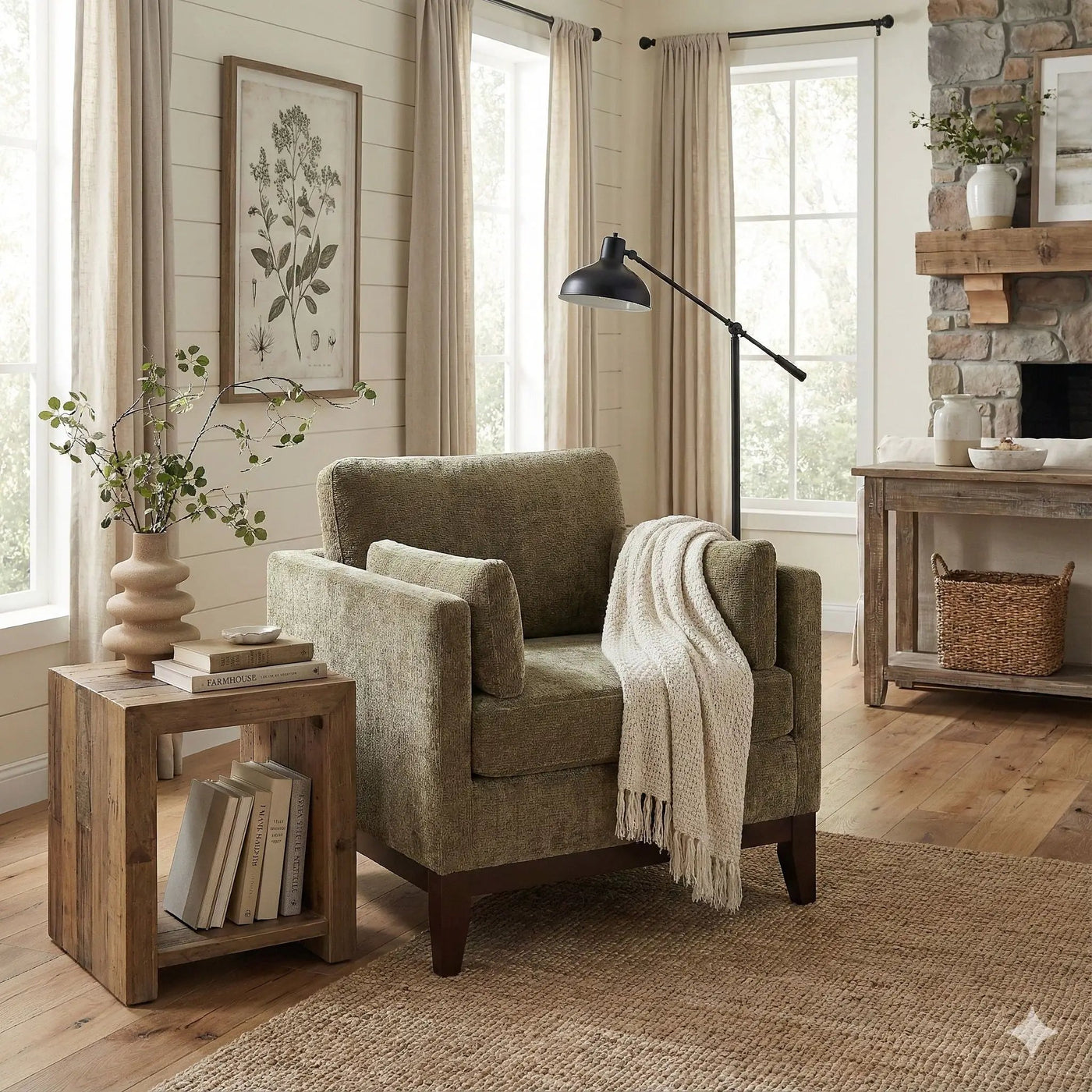 Chios Arm Chair by HouseOfZazla