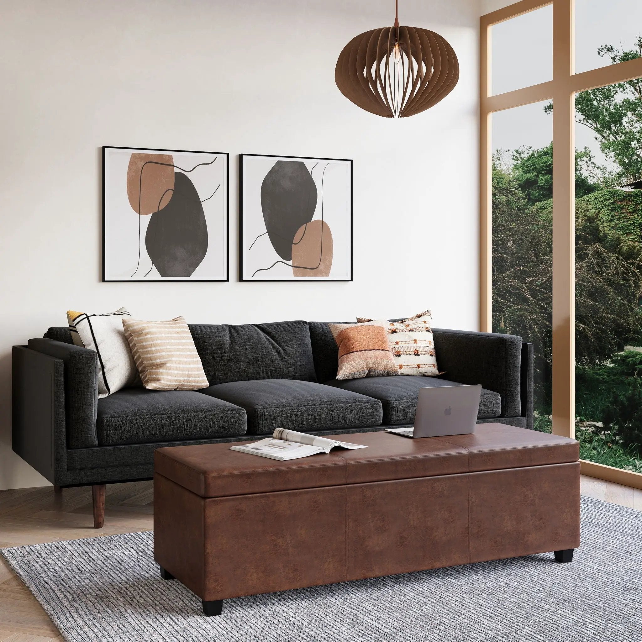 Avalon - Multifunctional Storage Ottoman Bench by HouseOfZazla