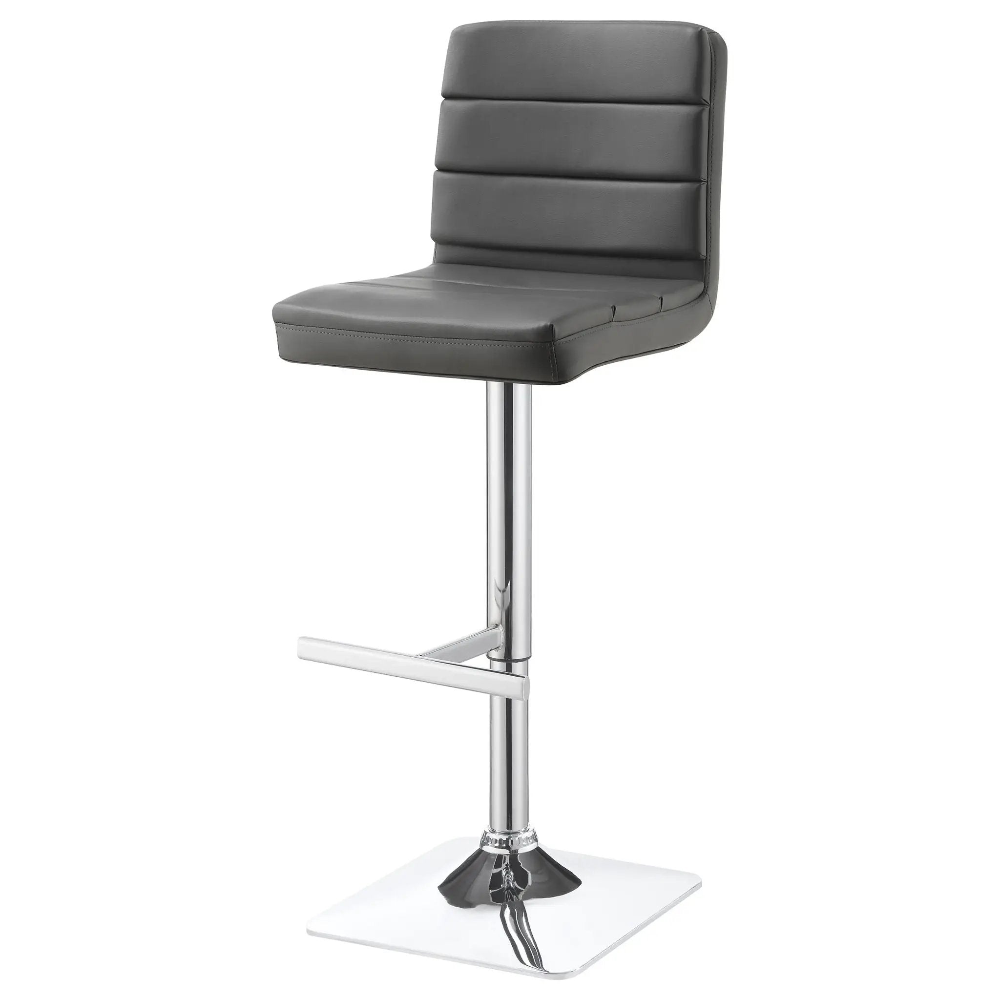 Adjustable Bar Stool (Set of 2) - Gray