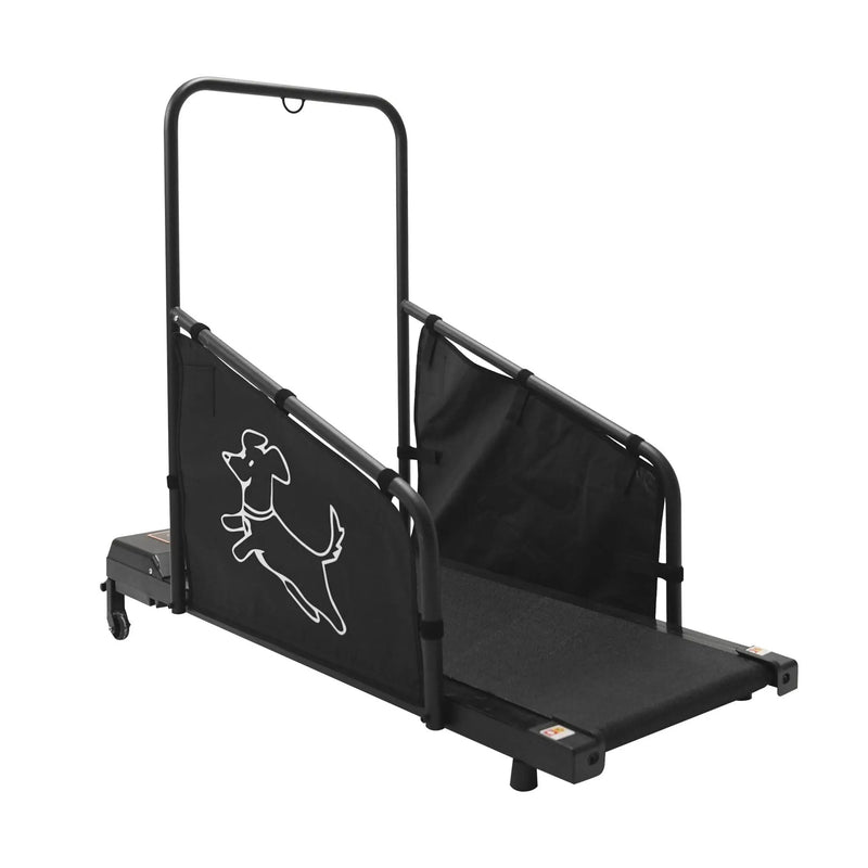 Dog Treadmill For Medium Dogs Running Machine With Non Slip Belt And Remote Control - Black by HouseOfZazla