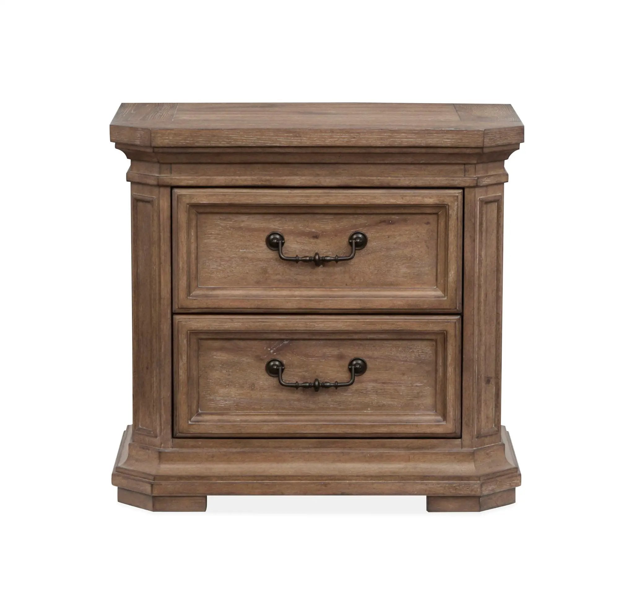 Adler Court - Drawer Nightstand - Florentine Walnut by Unique Piece Furniture