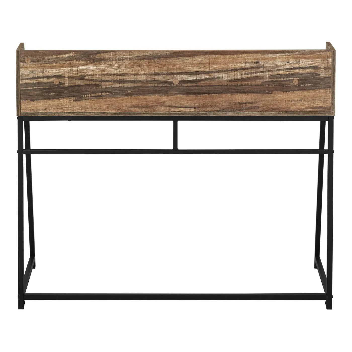 Computer Desk For Home Office, Laptop, Storage Shelves, Marble Look Contemporary & Modern by Unique Piece Furniture