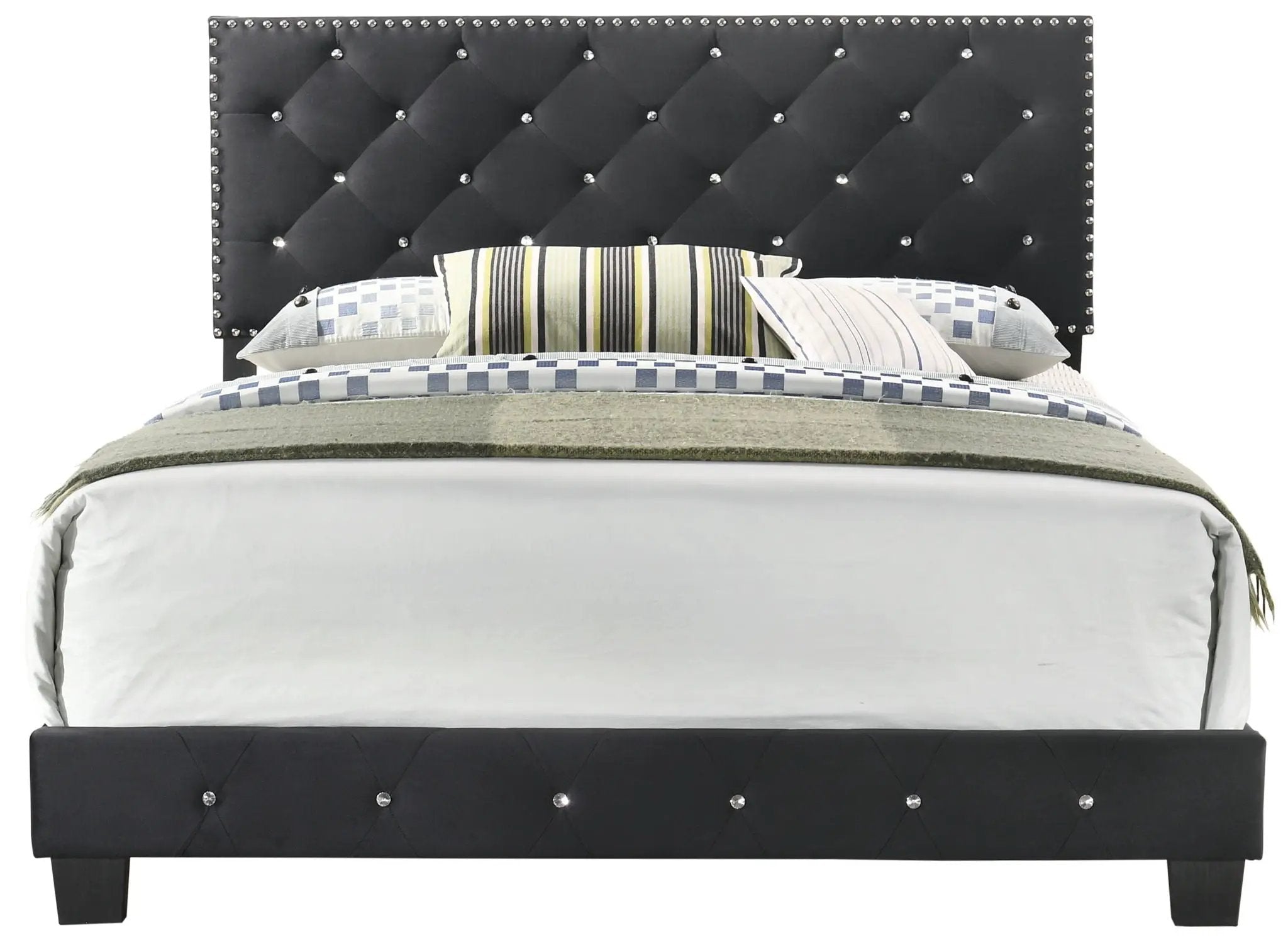 Luxurious Upholstered Bed by Unique Piece Furniture
