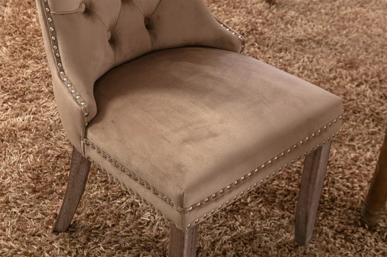 Nikki - High-End Tufted Dining Chair (Set of 2) by HouseOfZazla