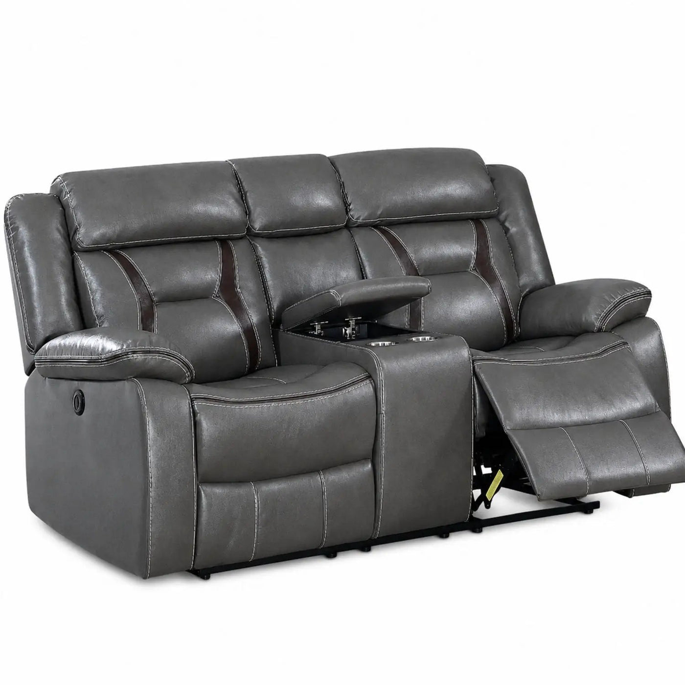 Living Room Set With Pillow Armrest And Tufted Backrest by HouseOfZazla