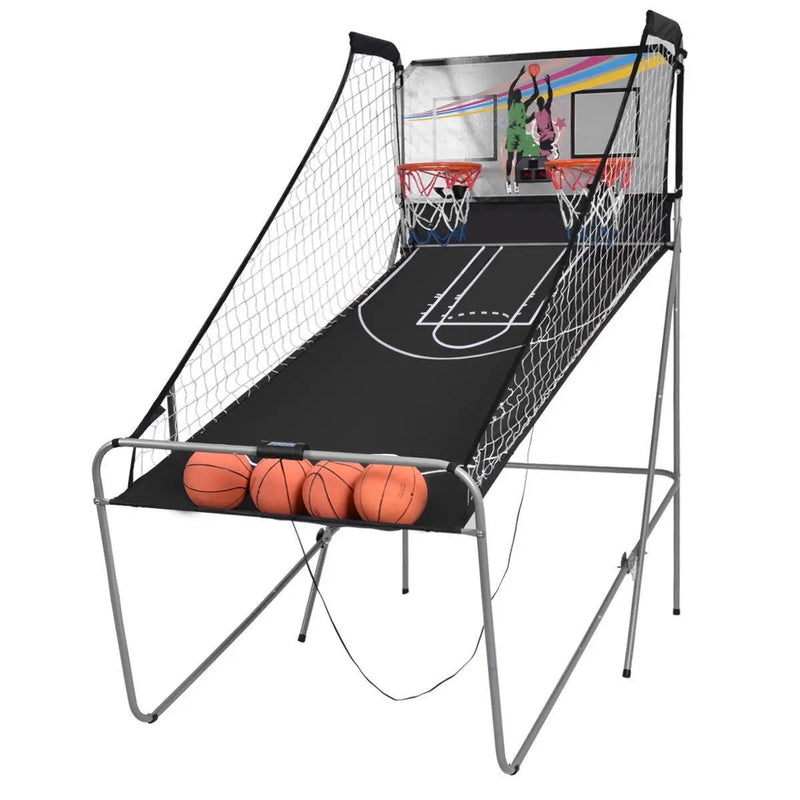 Indoor Double Electronic Basketball Game with 4 Balls by DirectDeals