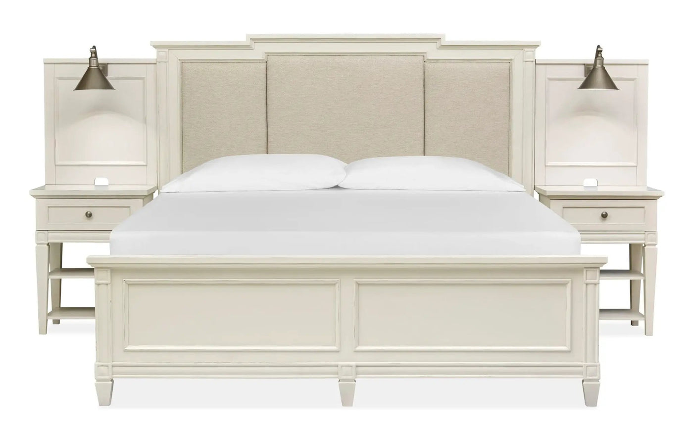 Willowbrook - Upholstered Wall Panel Bed by Unique Piece Furniture