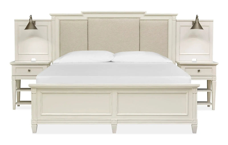 Willowbrook - Upholstered Wall Panel Bed by Unique Piece Furniture