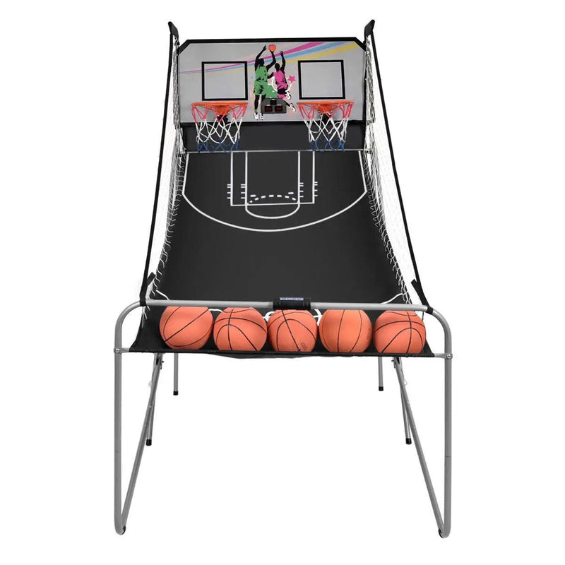 Indoor Double Electronic Basketball Game with 4 Balls by DirectDeals