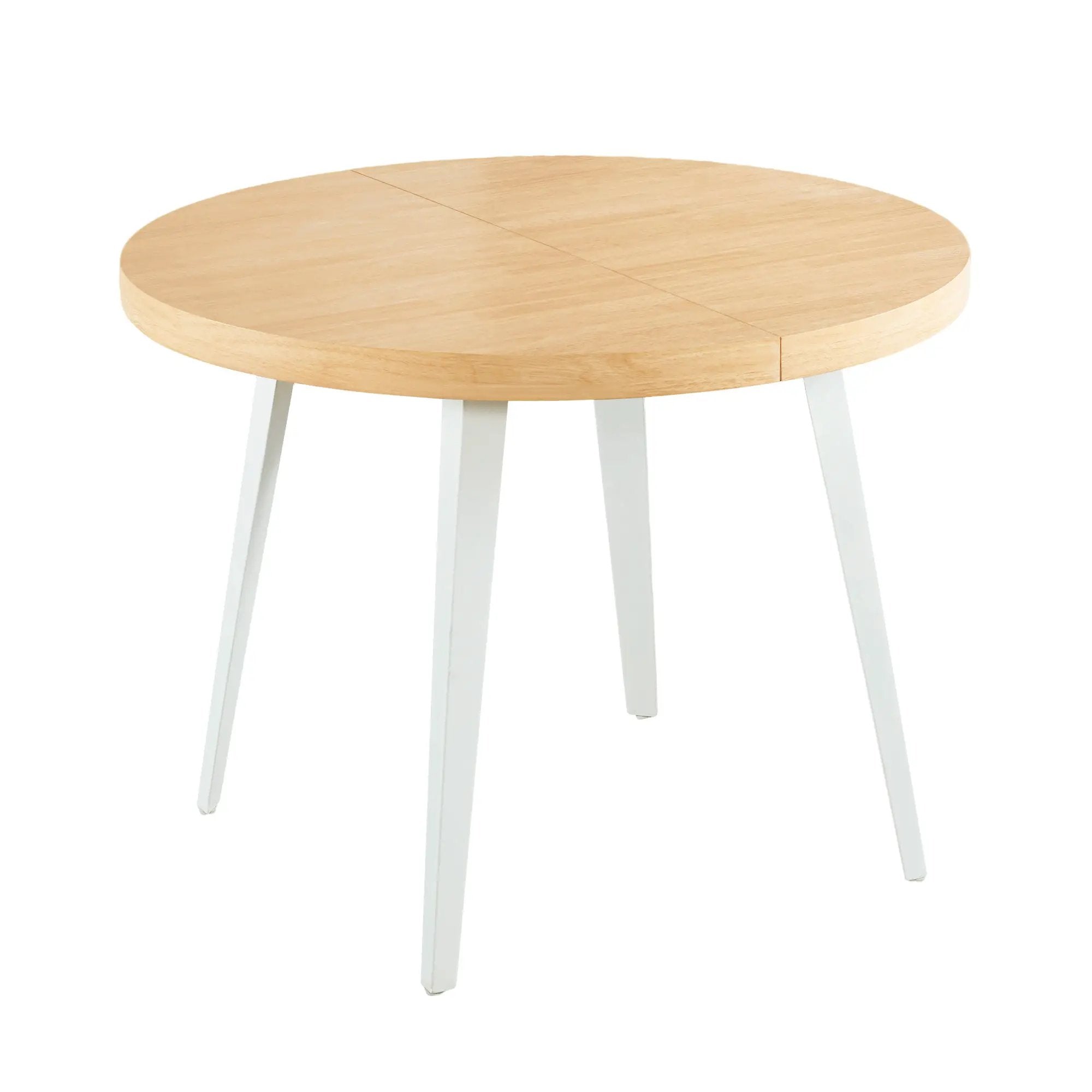 Extendable Dining Table with Metal Legs by HouseOfZazla