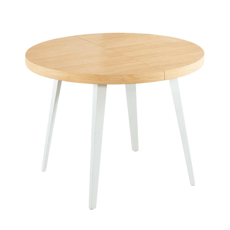 Extendable Dining Table with Metal Legs by HouseOfZazla