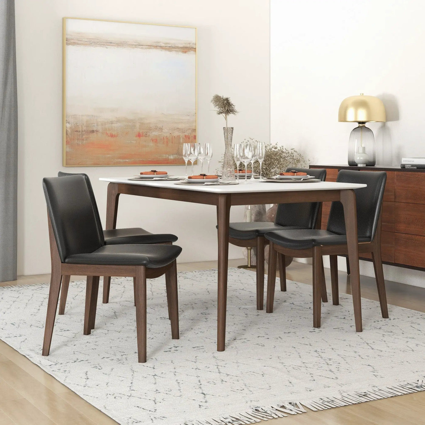 Leon - Mid-Century Modern Dining Chair (Set of 2) by Unique Piece Furniture