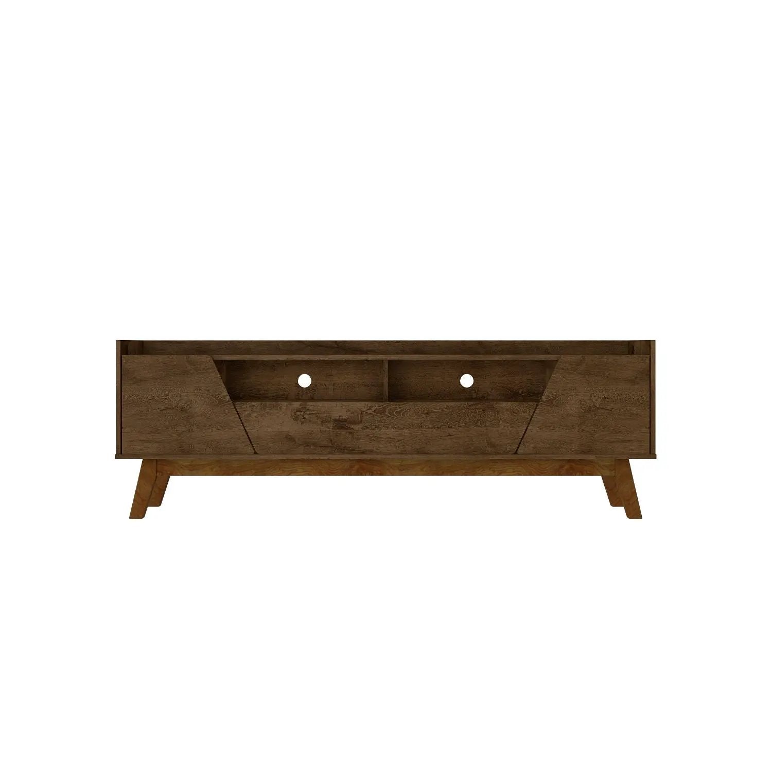 Marcus - TV Stand With 4 Shelves And Soft Close Doors by HouseOfZazla