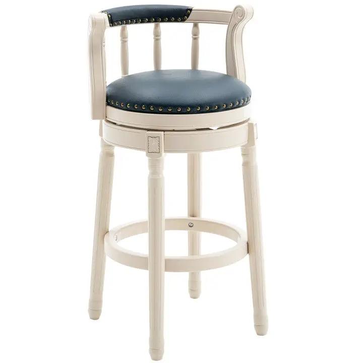 Wooden Bar Stool by HouseOfZazla