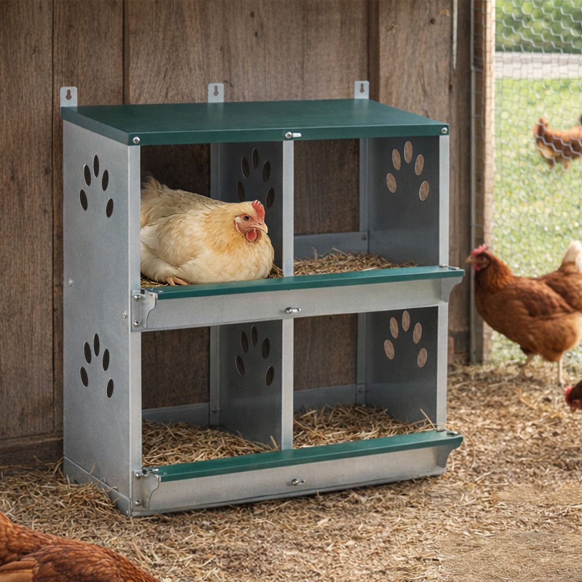 4 Compartment Chicken Nesting Boxes, photo 7 of 8