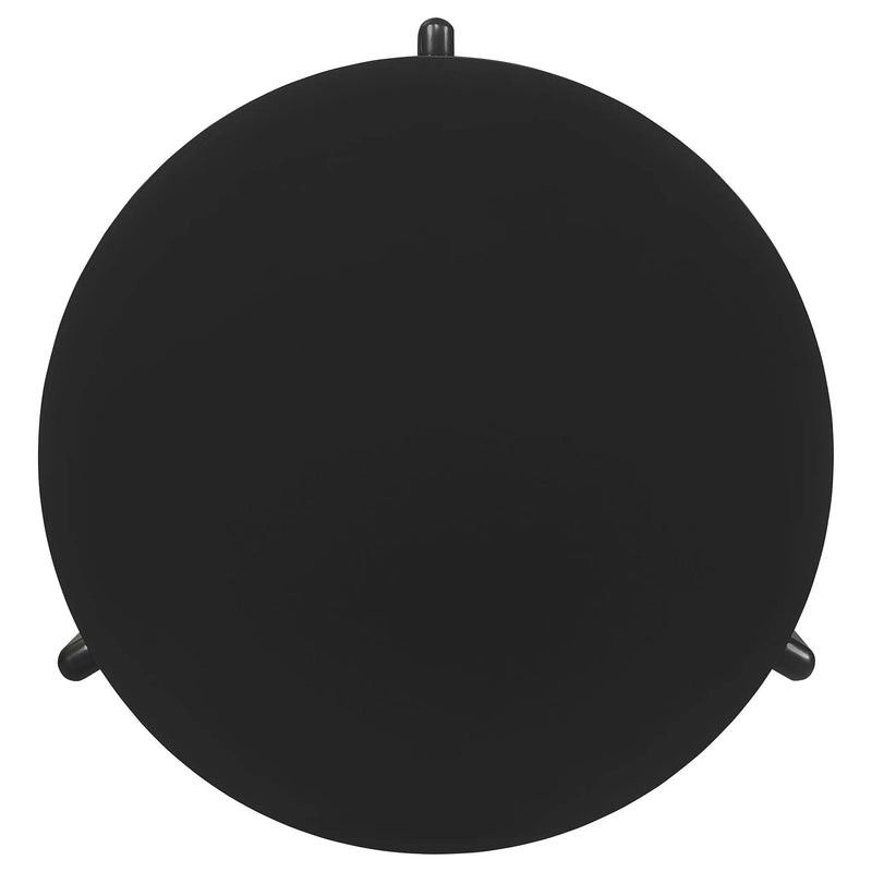 Cordova Round Solid Wood Coffee Table Black by Unique Piece Furniture