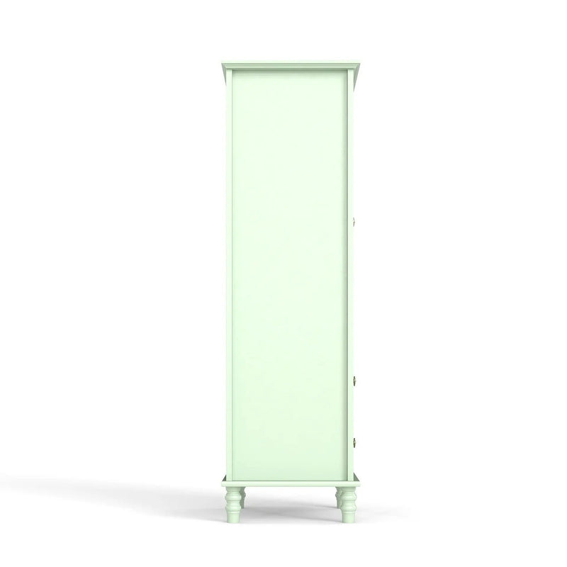 Minimalism Buffet Cabinet With Glass Doors And Double Drawer by HouseOfZazla