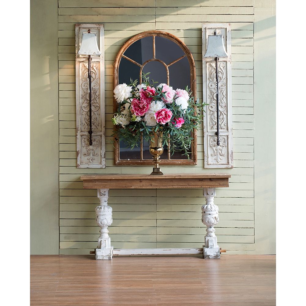 Alcott - Buffet Table - Brown / Antique White by HouseOfZazla