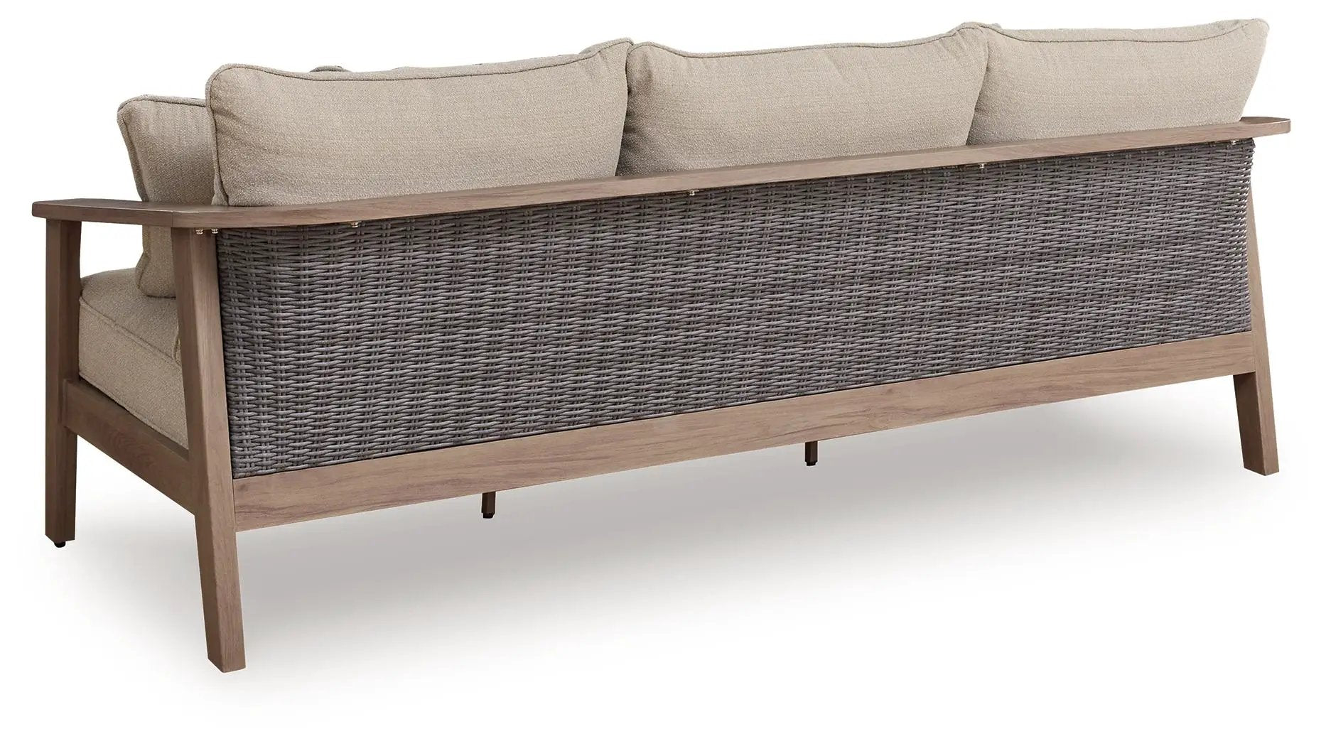 Harmony Headlands - Sofa With Cushion - Natural / Gray by Unique Piece Furniture