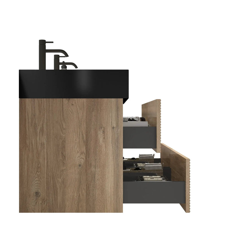 Grace 48'' (24inch*2) Rough Bathroom Vanity by HouseOfZazla
