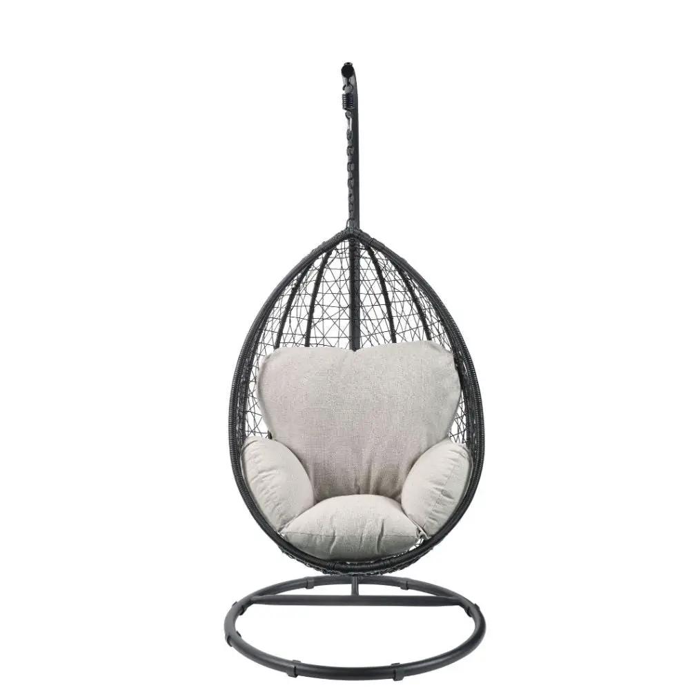 Simona - Patio Swing Chair with Stand by Unique Piece Furniture
