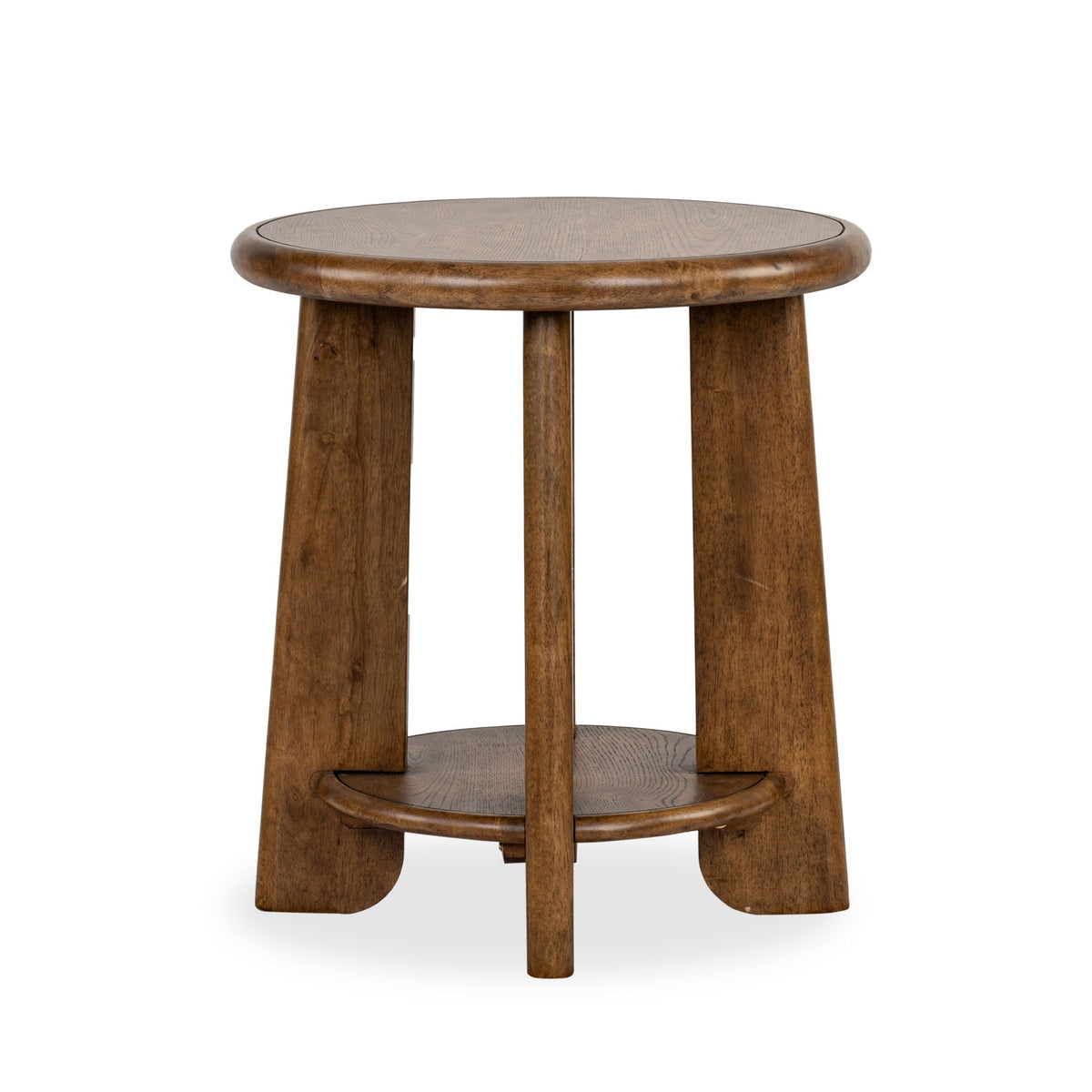 Tanner - Round End Table - Tawny Brown, photo 4 of 7
