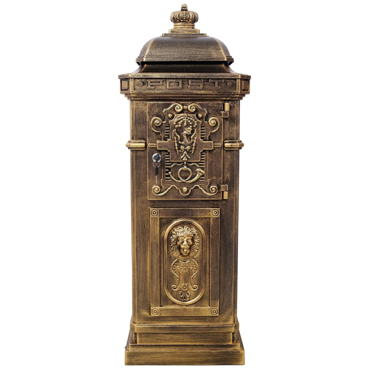 Mailboxs Residential Large-Capacity Letter Box, Rainproof Postbox Statue by HouseOfZazla