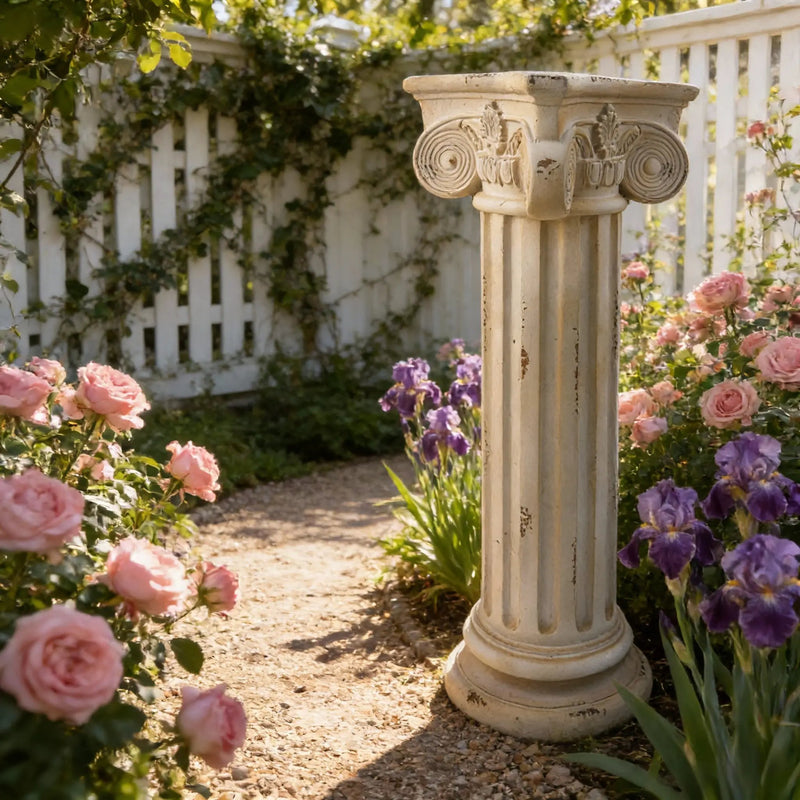 Pedestal Column Plant Stand - 28.93'' Tall Roman Column by HouseOfZazla