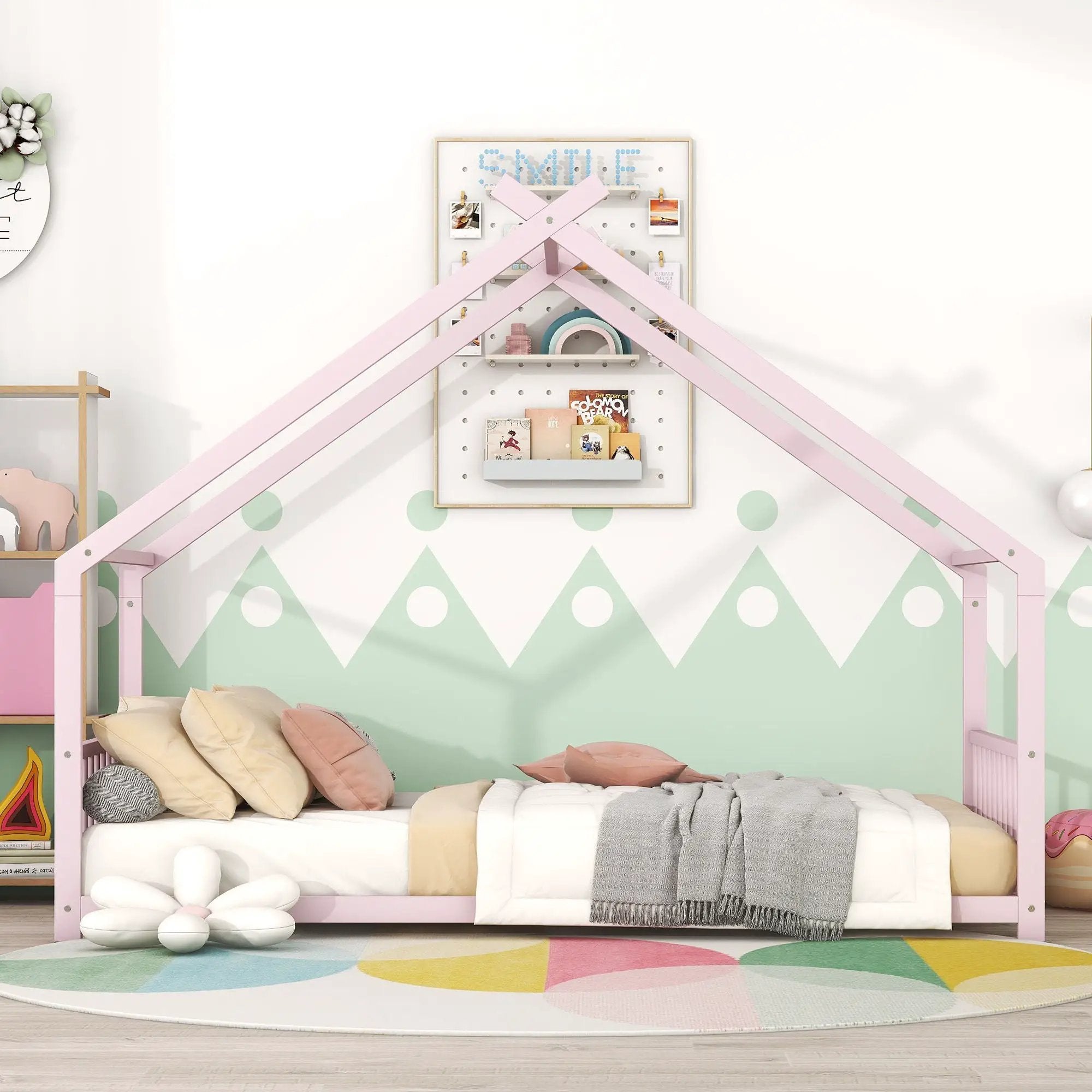 Metal House Bed by HouseOfZazla