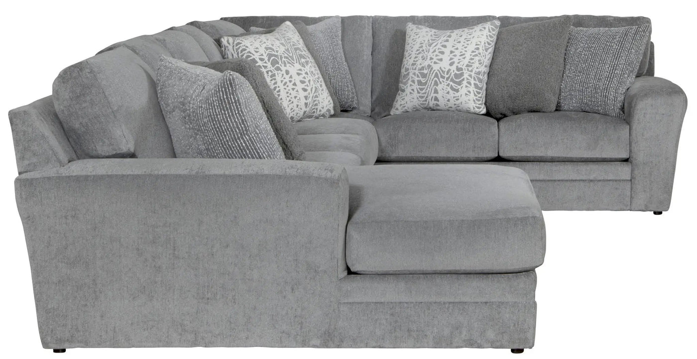 Glacier - Sectional With Included Accent Pillows by Unique Piece Furniture