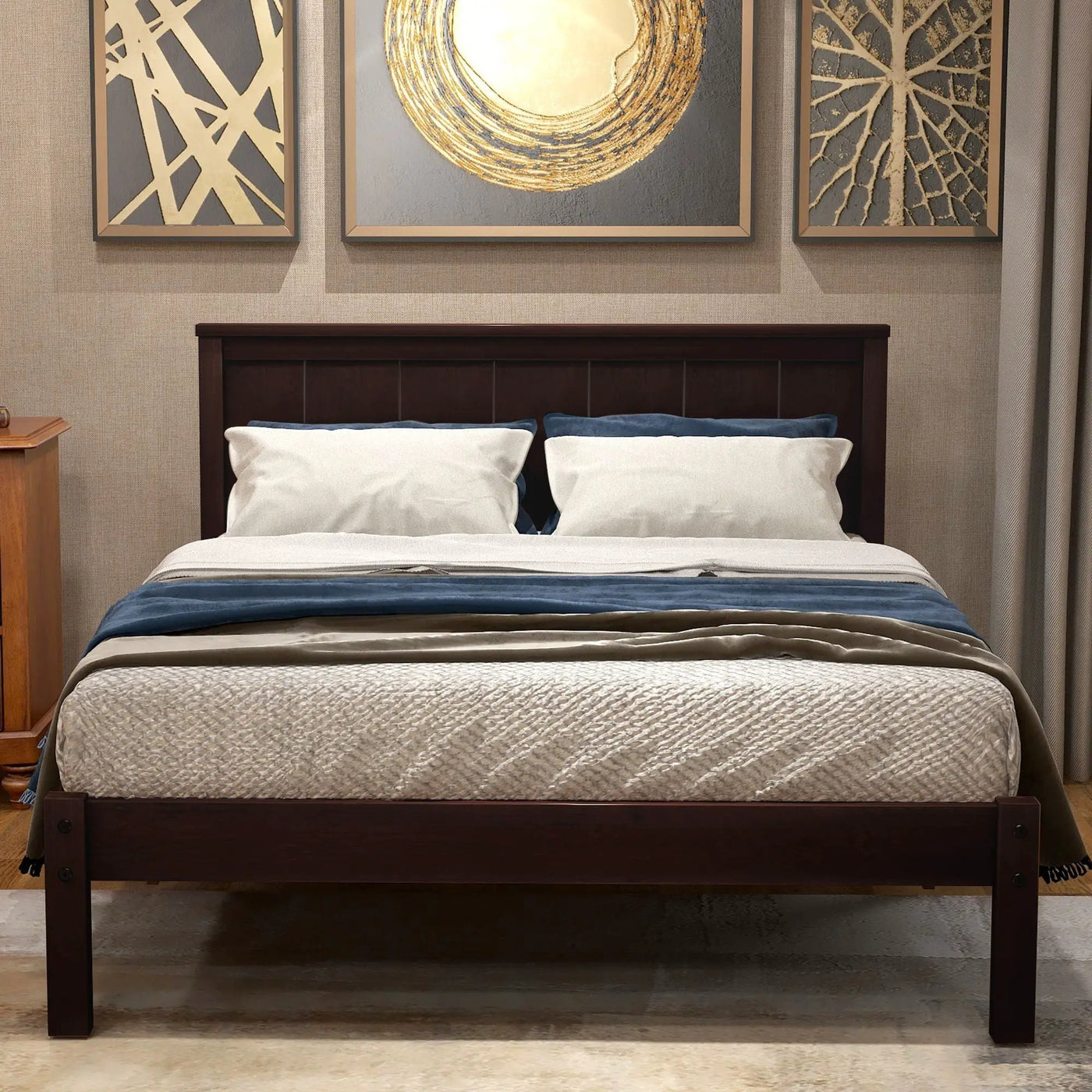 Platform Bed Frame With Headboard by Unique Piece Furniture