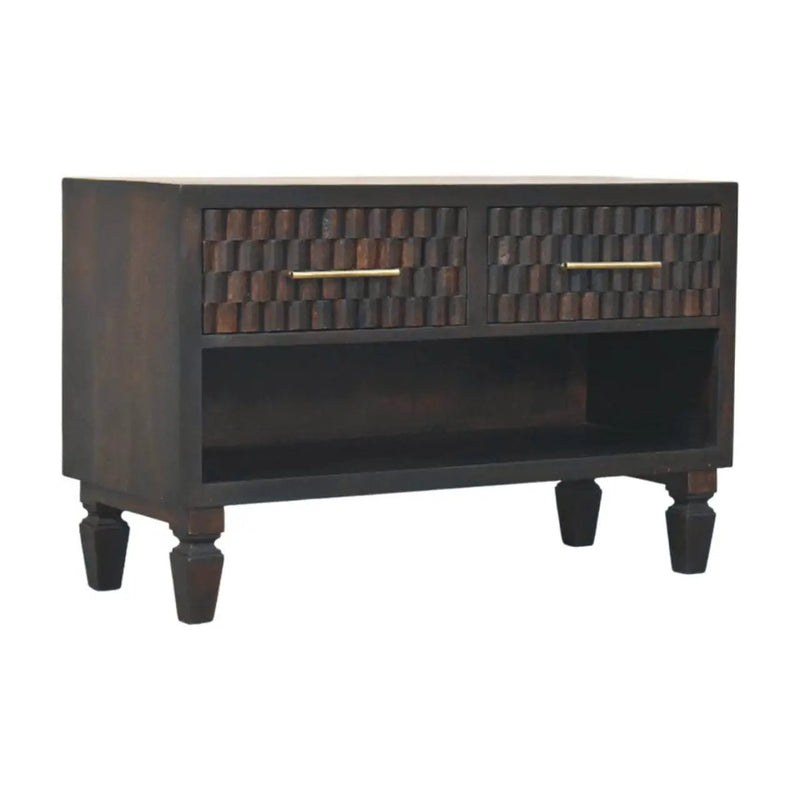 Solid Wood Arno Shoe Storage Unit by HouseOfZazla