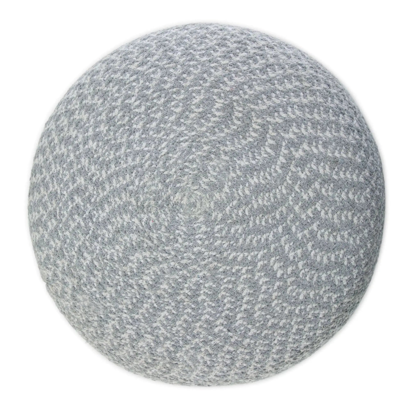 Bayley - Versatile Round Braided Pouf by HouseOfZazla