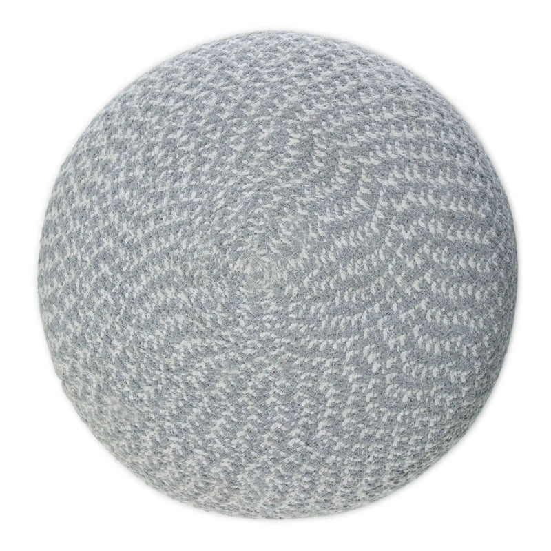 Bayley - Versatile Round Braided Pouf by HouseOfZazla