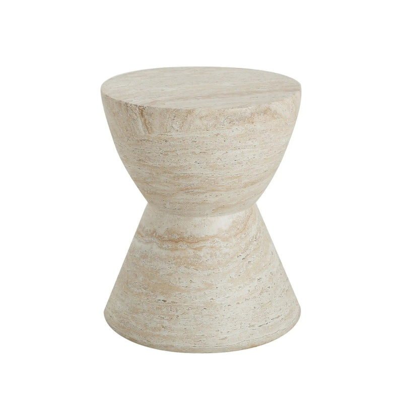 Outdoor Lightweight Concrete Side Table by HouseOfZazla