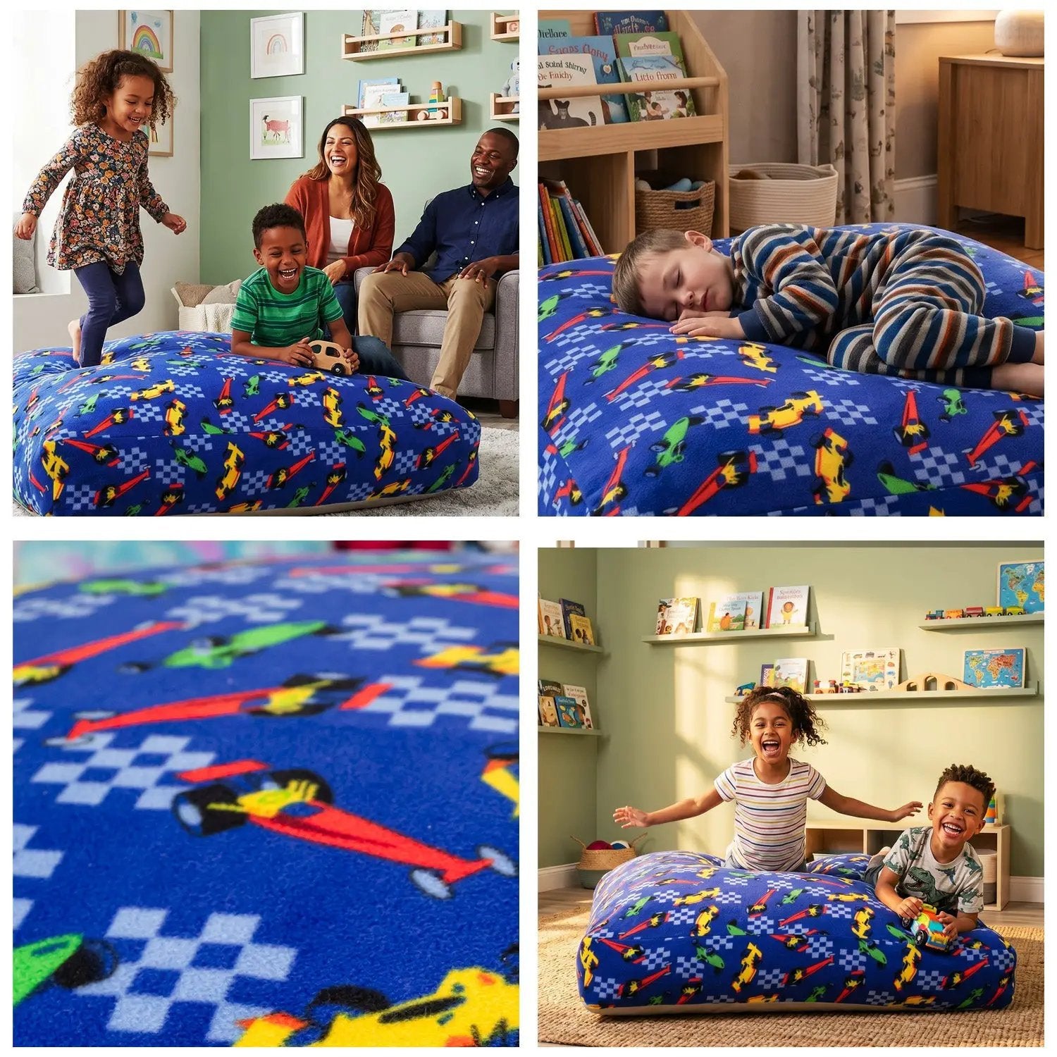 Sensory Crash Pad for Kids & Adults – Premium Landing Mat by HouseOfZazla