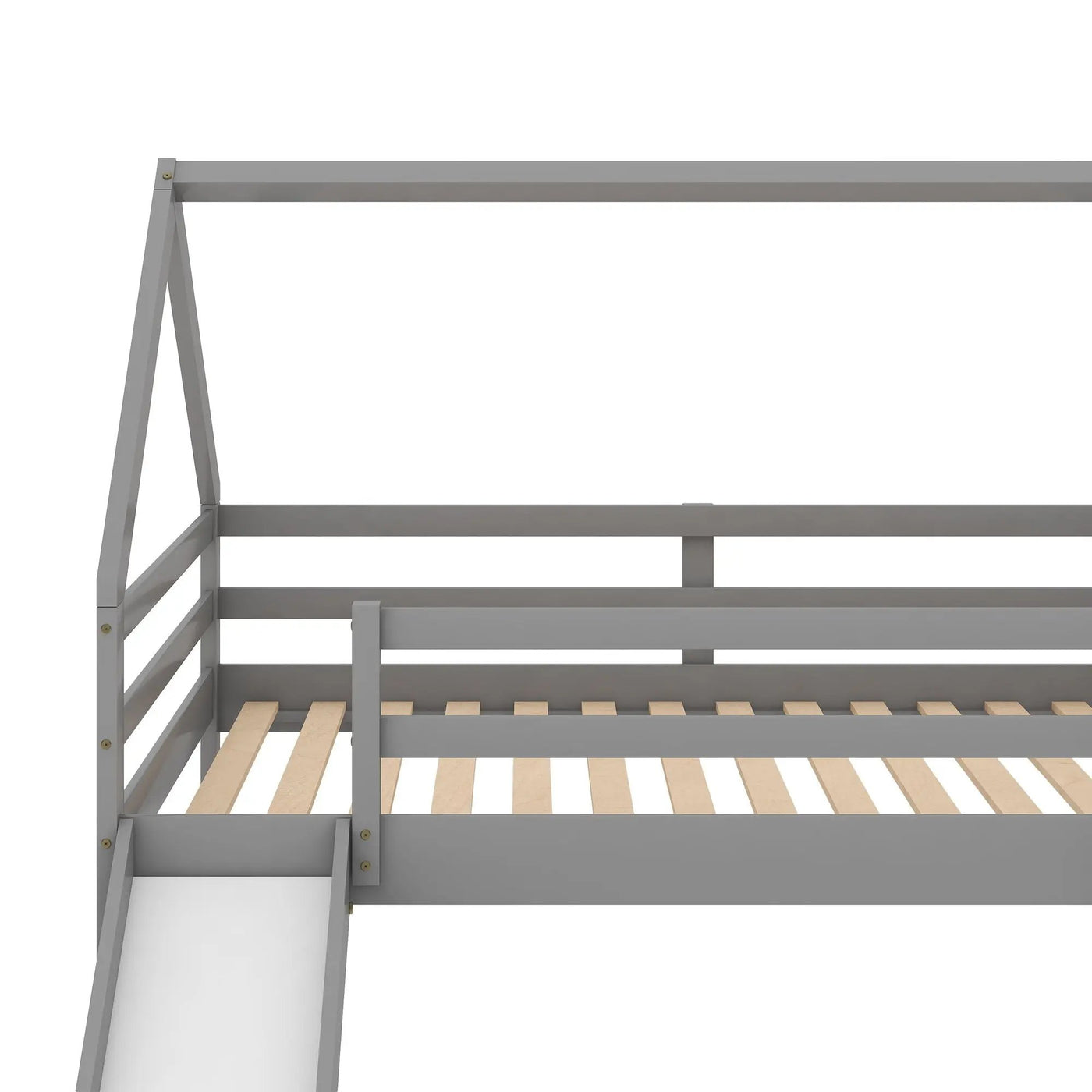 House Shape Bunk Bed With Slide And Ladder by HouseOfZazla