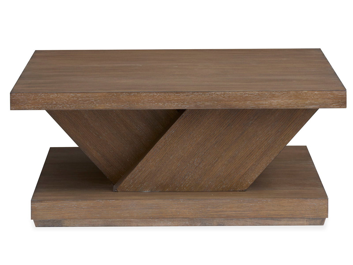 Lansbury - Square Cocktail Table With Casters - Antique Wheat, photo 6 of 7